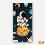 Astronaut In Space Mobile Skin