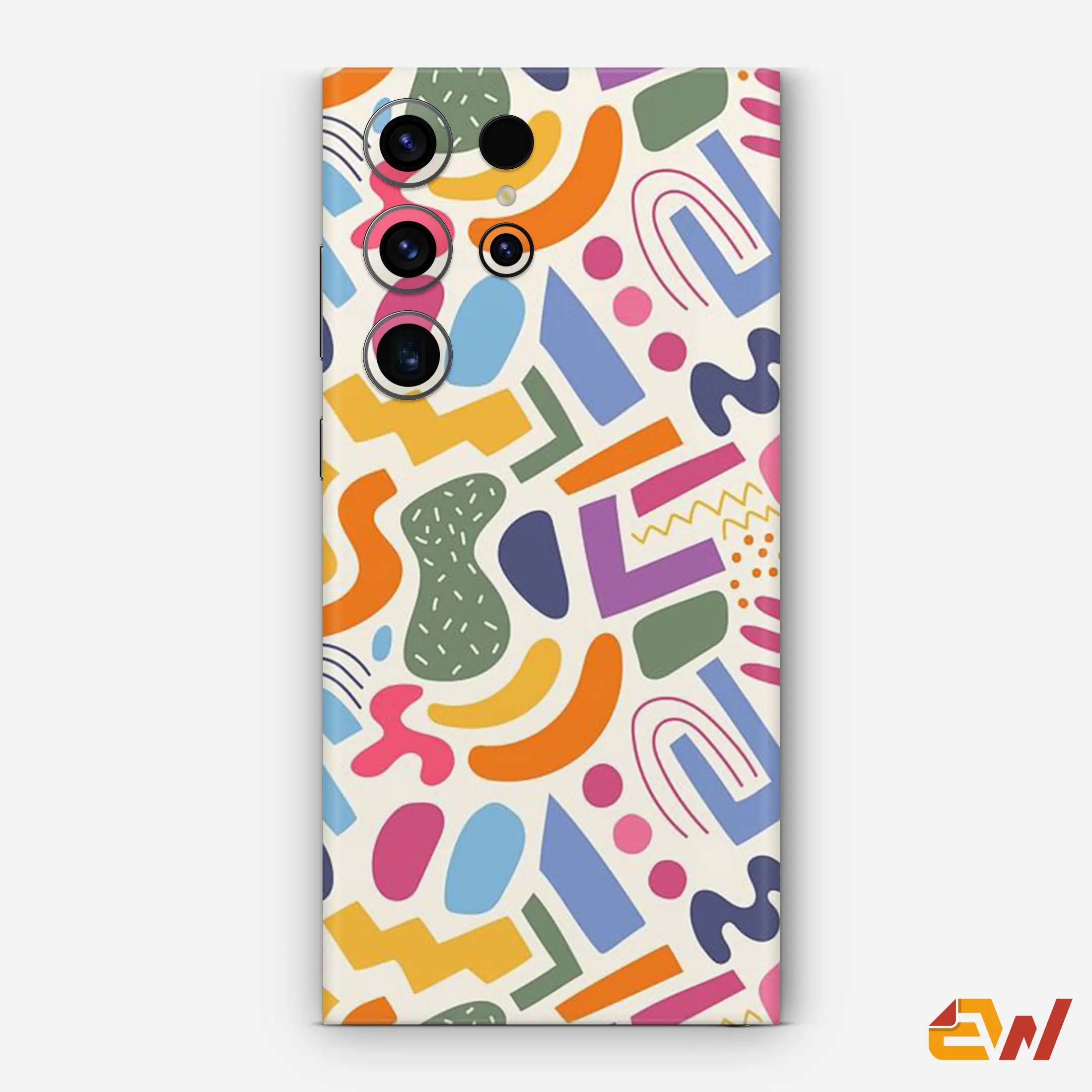 IMG1013_1 Colourfull Patterns Mobile Skin - Image 1