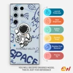 Cute Astronaut Mobile Skin - Image 4
