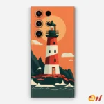 Light House Painting Mobile Skin
