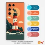 Light House Painting Mobile Skin - Image 4