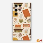 Vintage Cozy Pattern Mobile Skin