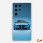 Blue Theme Sports Car Mobile Skin