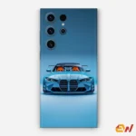 Blue Theme Sports Car Mobile Skin