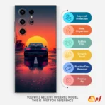 Car With Beautifull Sunset Mobile Skin - Image 4
