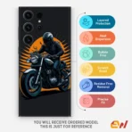 Rider With Helmet Mobile Skin - Image 4