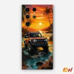 Ford Bronco Drawings Mobile Skin