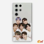 BTS Group Selfie Mobile Skin