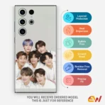 BTS Group Selfie Mobile Skin - Image 4