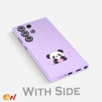 Purple Love With Panda Mobile Skin - Image 3