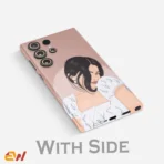 Cute Girly Selfie  Mobile Skin - Image 3