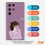 Purple Theme Selfie Mobile Skin - Image 4