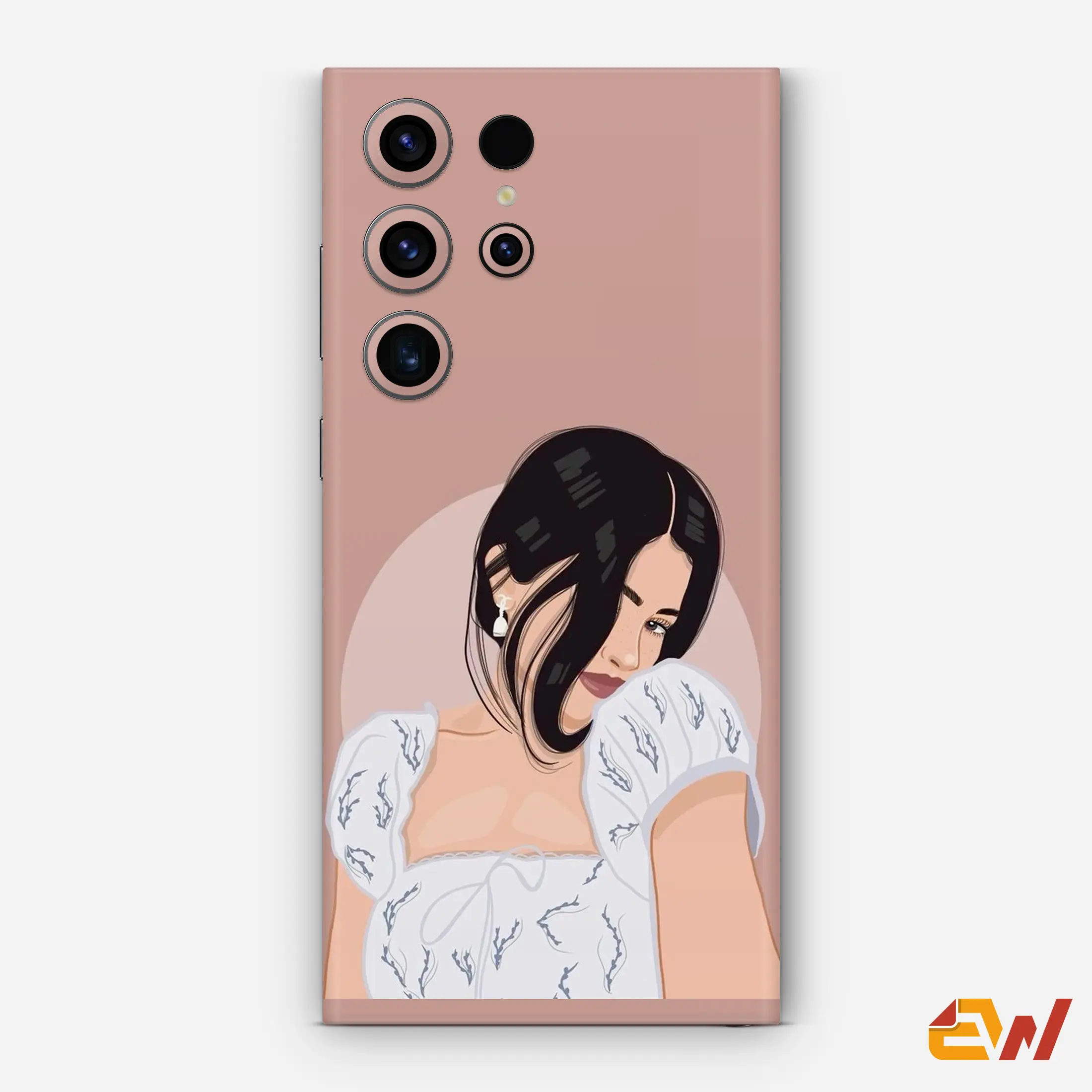 IMG1411_1 Girly Selfie Mobile Skin - Image 1