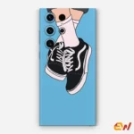 Blue Theme Shoes Mobile Skin