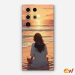 Beach Sunset Mobile Skin