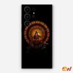 Meditating Hanuman Mobile Skin