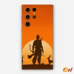 Lord Ram and Arrows Mobile Skin