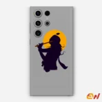 Krishna With Flute Mobile Skin