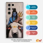 Painting Of Shiva mobile Skin - Image 4