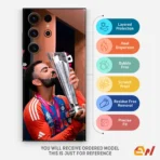 Virat Kohli With Trophy Mobile Skin - Image 4