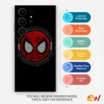 Spiderman Circle Face Mobile Skin - Image 4