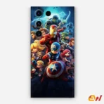 Marvel Superheros Kids Mobile Skin