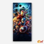 Marvel Superheros Kids Mobile Skin