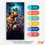 Marvel Superheros Kids Mobile Skin - Image 4