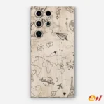 Love Travel  Mobile Skin