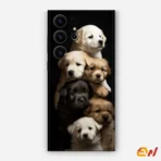 Cute Little Dogs Mobile Skin