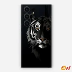 Black and White Lion  Mobile Skin