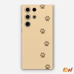 Puppie Foot Print  Mobile Skin