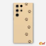 Puppie Foot Print  Mobile Skin